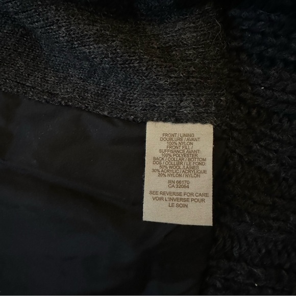 Free people size small wool and sweater puffer vest fair isle detail - Picture 9 of 14